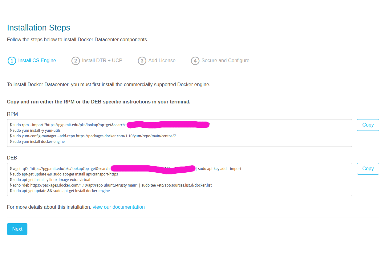 安装收费版本Doker引擎